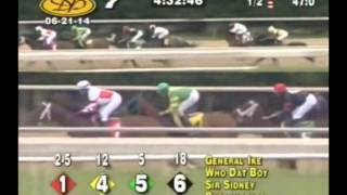 General Ike - 2014 Delaware Park Allowance Race - First Place Finish