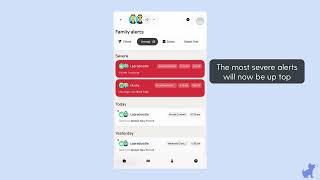 Review alerts in Bark’s updated parent app | Bark Support screenshot 3