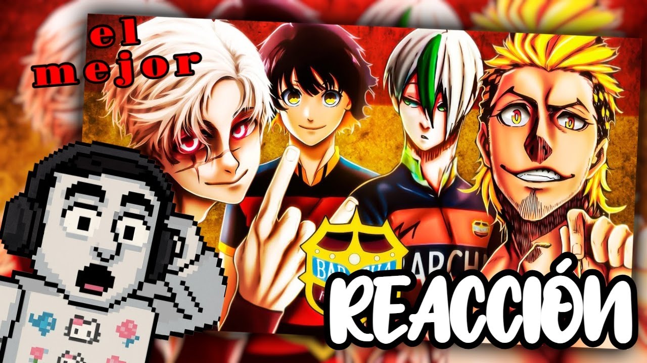 Reacción a Barcha F.C (MacroRap) | Blue Lock: Liga Neo Egoísta | Kballero