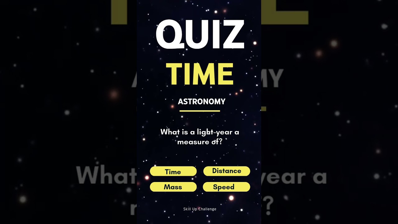 🌌 DAY 12 - Astronomy MCQ Challenge 