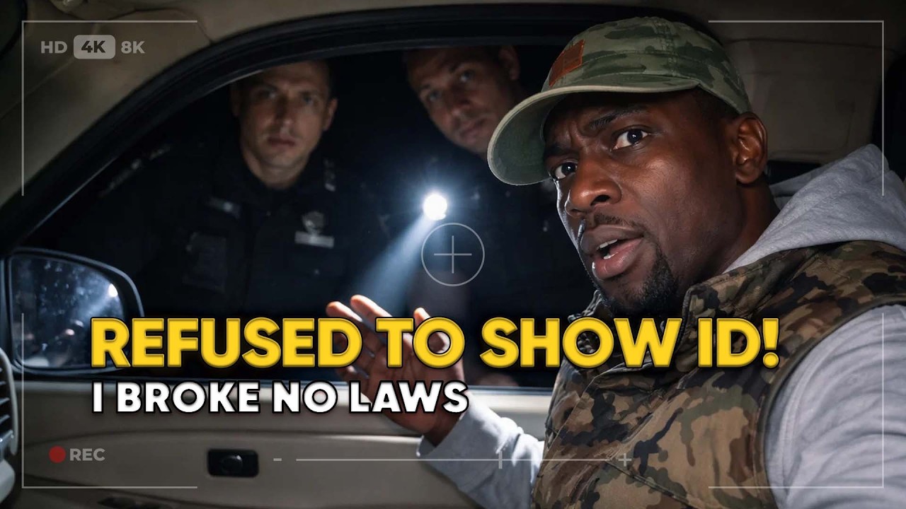 Passenger refuses to show ID during robbery probe and the bold standoff?