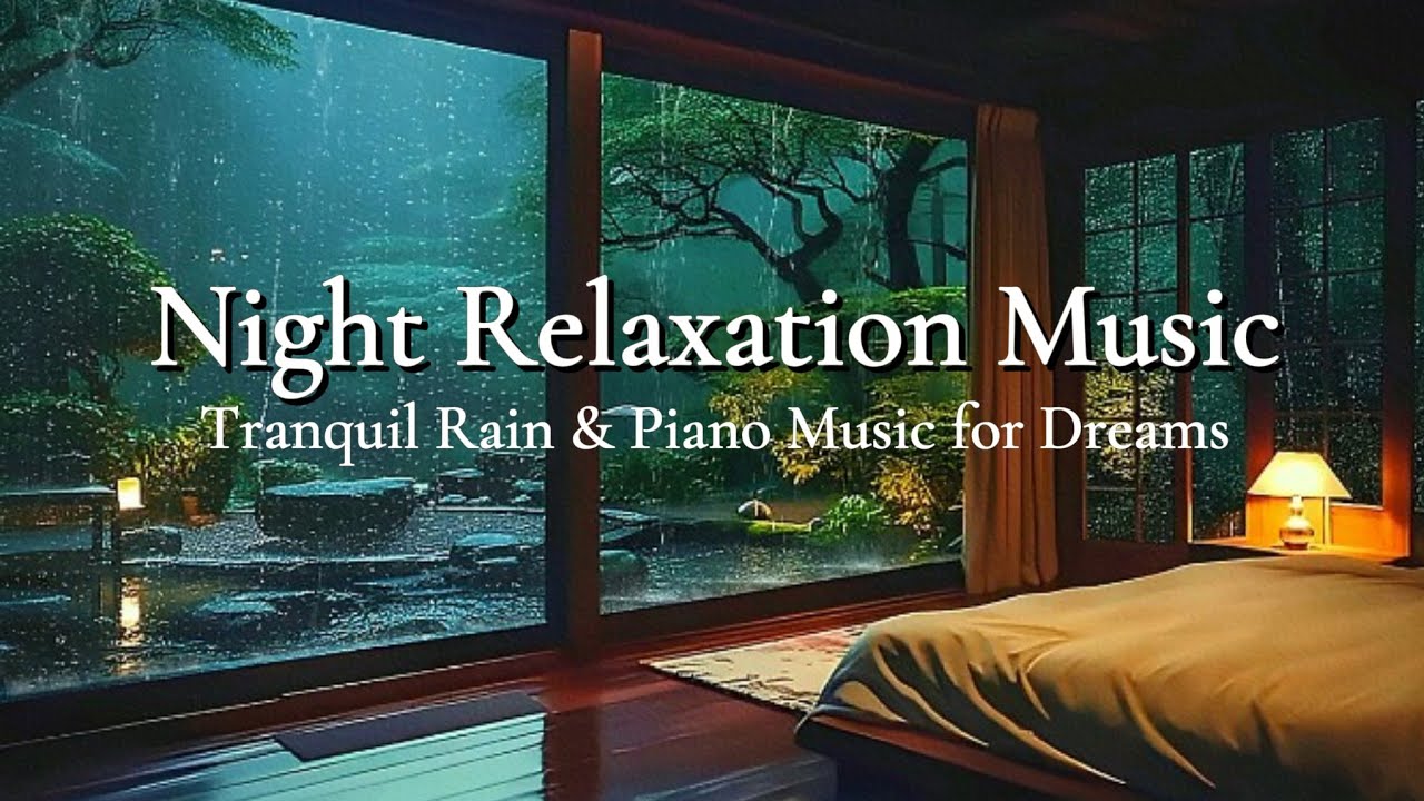 Relaxing Piano & Rain Sounds – Fall Asleep Fast, Deep Sleeping Music ...