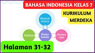 Kunci Jawaban Bahasa Indonesia Kelas 7 Halaman 31 32 Kurikulum Merdeka Memaparkan Ciri Benda