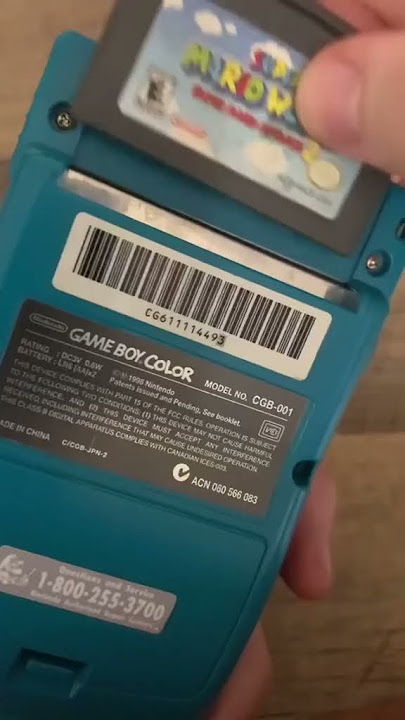 GBA Games On A Game Boy Color? 🤯