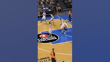 Leo Westermann Three Pointer for Zalgiris Kaunas against Real Madrid in NBA 2k17! 🎮 #Shorts | AI