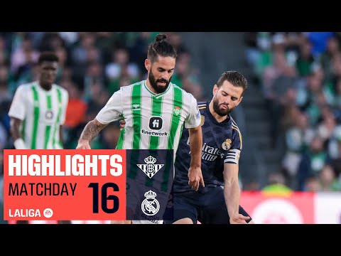 Betis Real Madrid Goals And Highlights