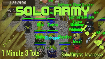 TibiaME - Solo Army - W32 - PVP TOTS V3