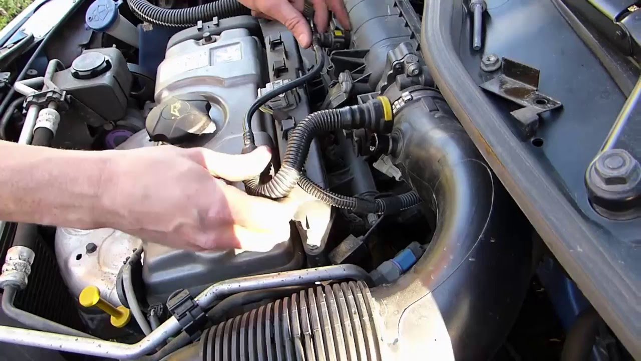 How to change spark plugs on a Peugeot 206 1.4i - YouTube fiat doblo wiring diagram 
