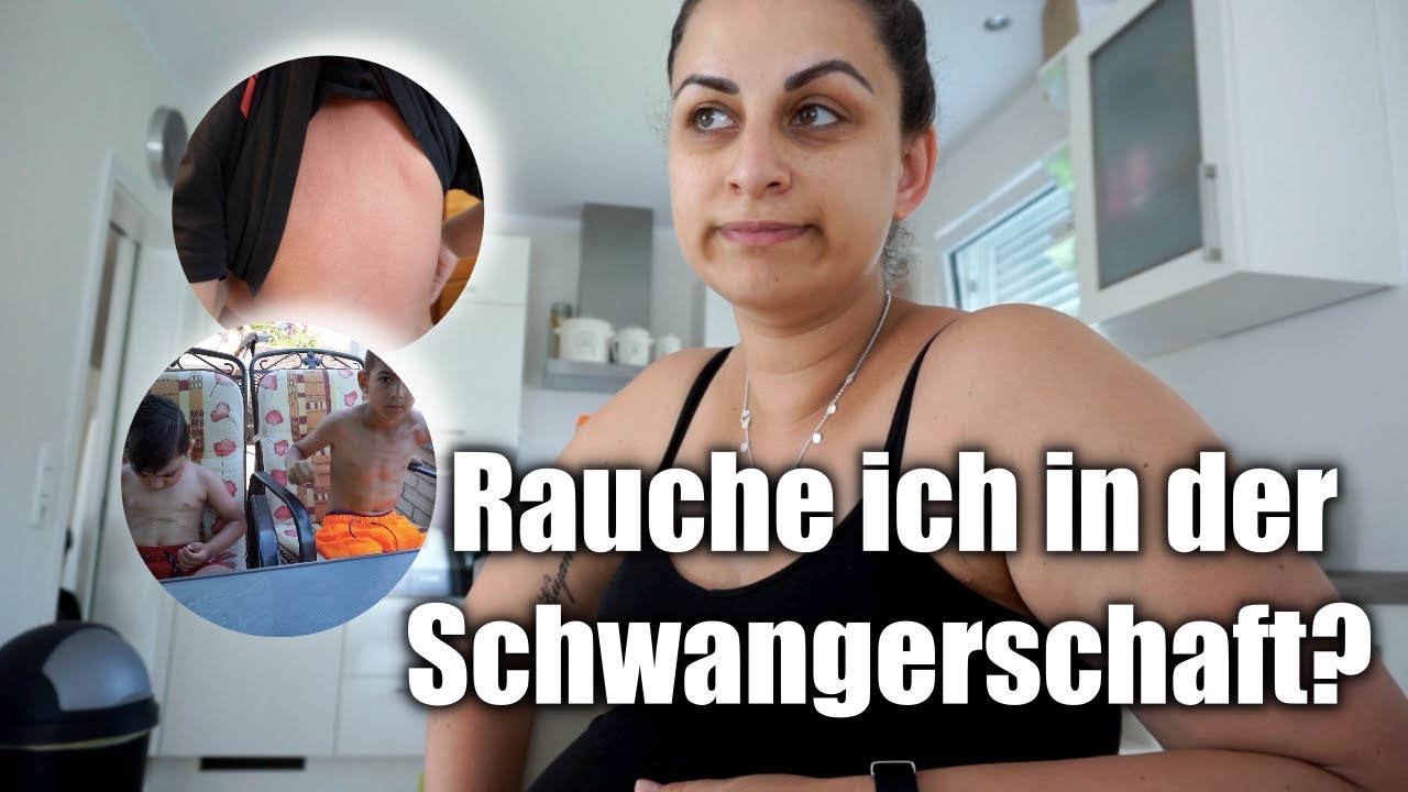 Rauchen in der Schwangerschaft? Kiyan hat wieder Ausschlag Familienvlog Filiz