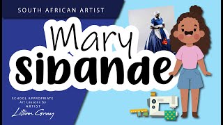 South African Artist Mary Sibande by Lillian Gray