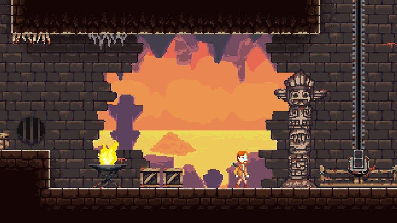 CENÁRIO DE LAVA EM PIXEL ART - YouTube