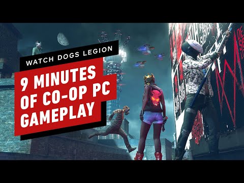 Watch Dogs Legion: 9 Minutes of Co-Op PC Gameplay