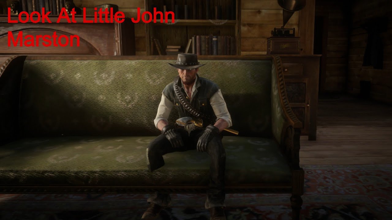 Red Dead Redemption 2 Little John Marston Has Dinner With His Family ...