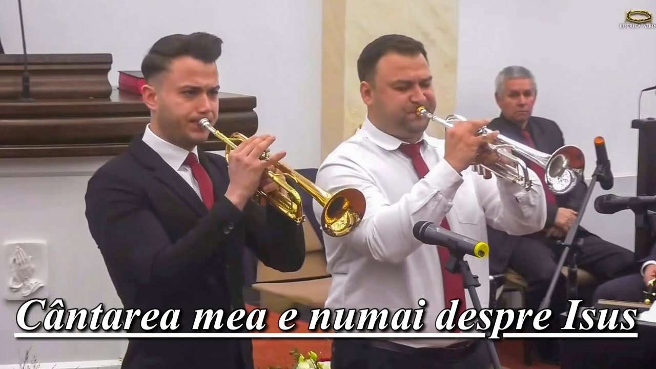 Paul și Ovidiu Bogdan - Cântarea mea e numai despre Isus | Duet Trompetă