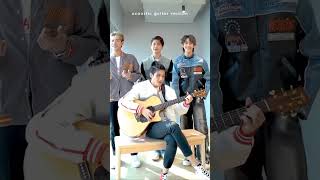 stand by หล่อ - Newcountry       acoustic guitar version 🎸🎤#นุ #เอ็มโบ #ติณติณ #กีตาร์