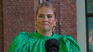 Prinses Amalia over ontmoeting met president Trump: \