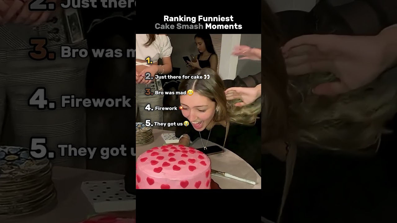 Ranking Funniest Cake Smash Moments😂❤️ 