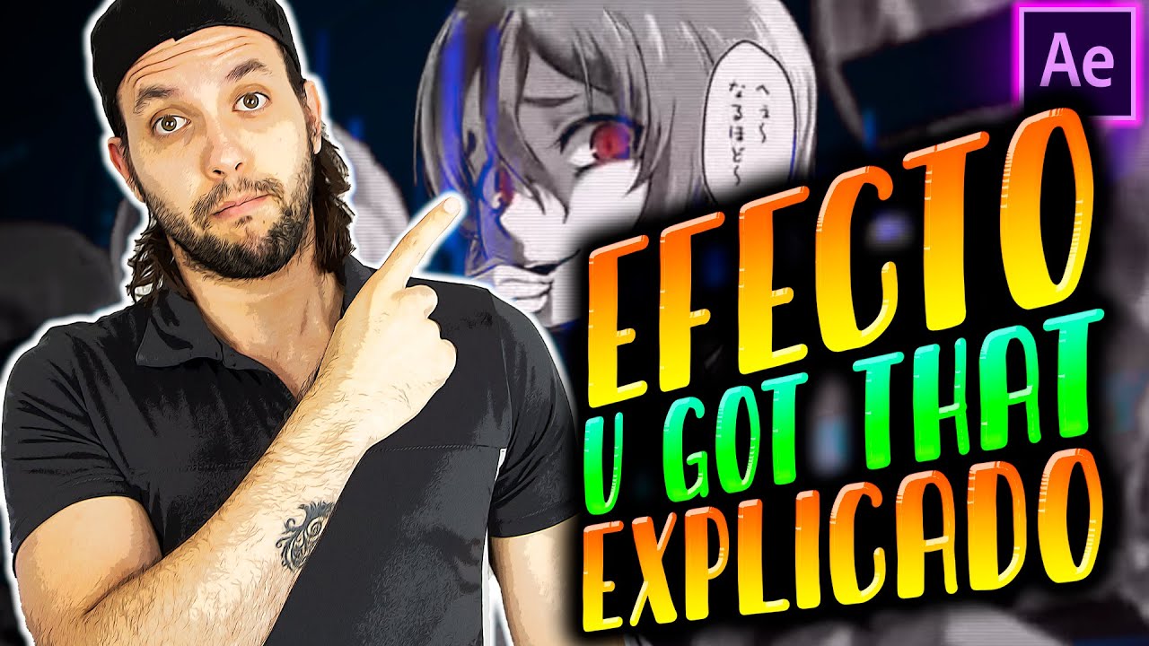 U Got That Tutorial After Effects cc 2020- Como hacer el efecto del meme u got that - EXPLICADO