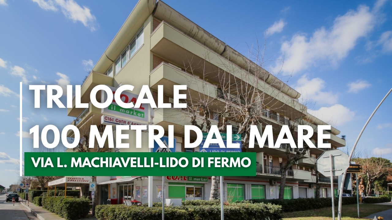 Trilocale- Via Lorenzo Machiavelli- Lido di Fermo
