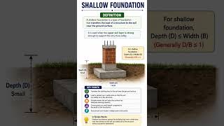 Types of Shallow Foundation Explained | Civil Engineering Basics 🏗️