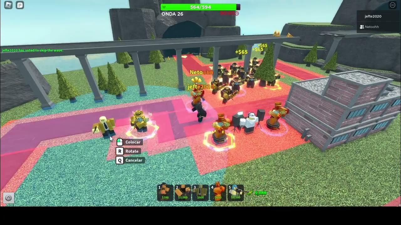 RUMO AO LEVEL 1000 TOWER DEFENSE SIMULADOR TDS ROBLOX YouTube