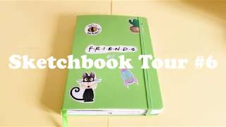 SKETCHBOOK TOUR #6 2019// Leuchtturm1917 // EmilyArts