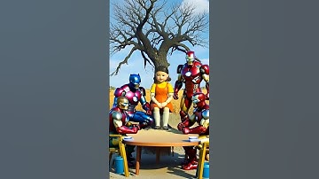 Doll Avengers Meeting | Squid Game Mentality ai #ai #squidgame2 #squidgame #squidgamementality