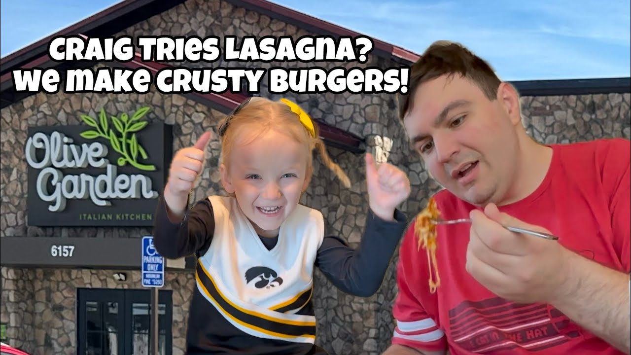 Does Craig Like Lasagna? We Made The Simpsons Crusty Burgers! Olive