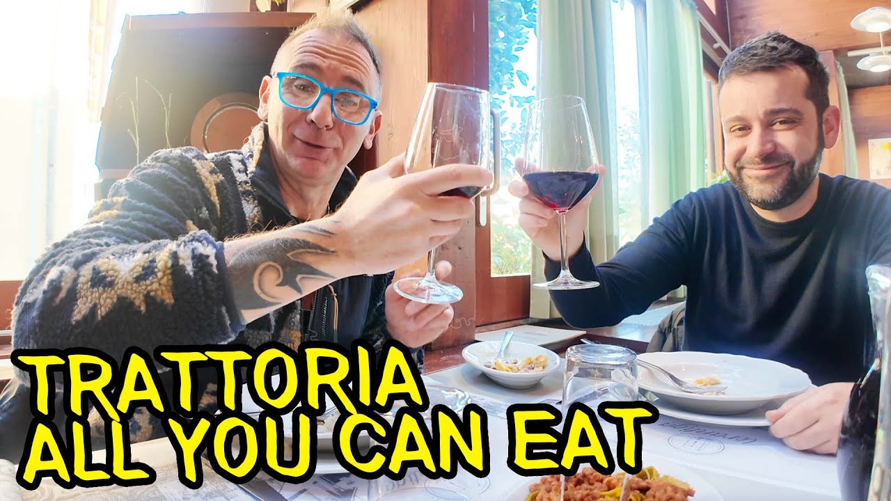 MANGIO IN TRATTORIA CON UN MIO FOLLOWER