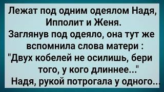Как Надя с Ипполитом и Женей Проснулась! Сборник Свежих Анекдотов! Юмор!