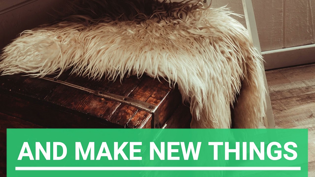 We repair old fur coats and turn them into new blankets, pillows and more