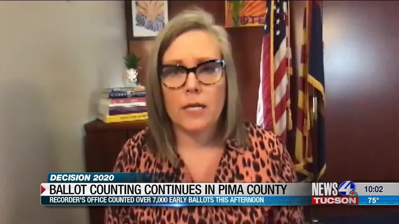 Ballot Counting Continues in Pima County - YouTube