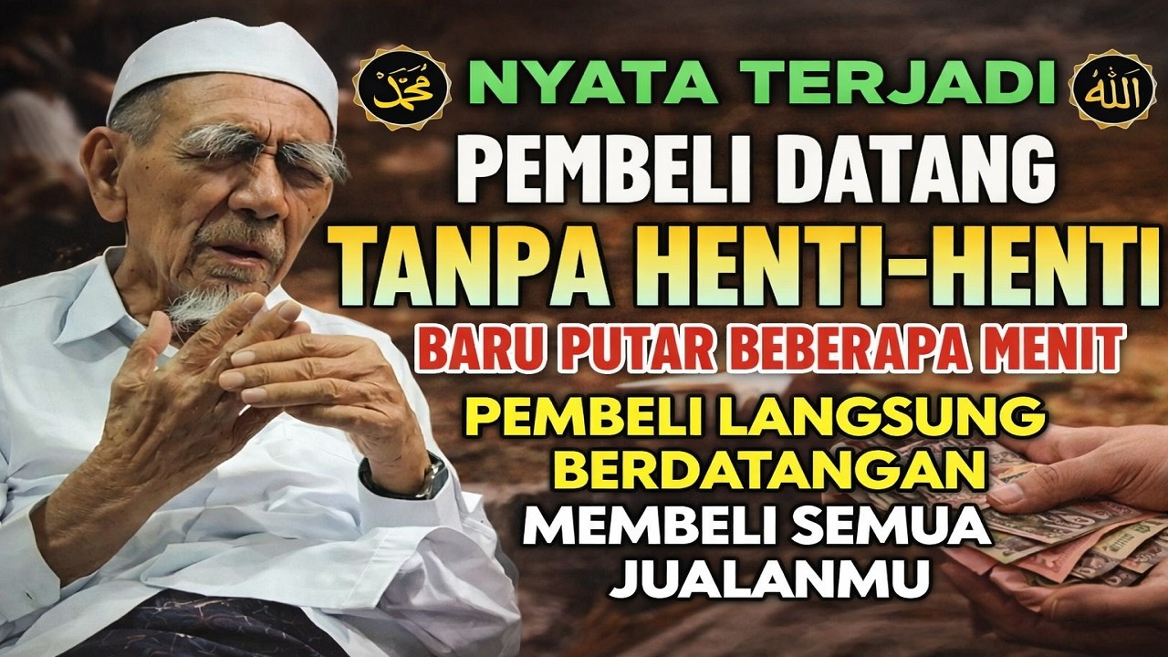 NYATA TERJADI ! PUTAR DOA PELARIS DAGANGAN INI PEMBELI DATANG TANPA HENTI JUALAN HABIS DALAM SEKEJAP