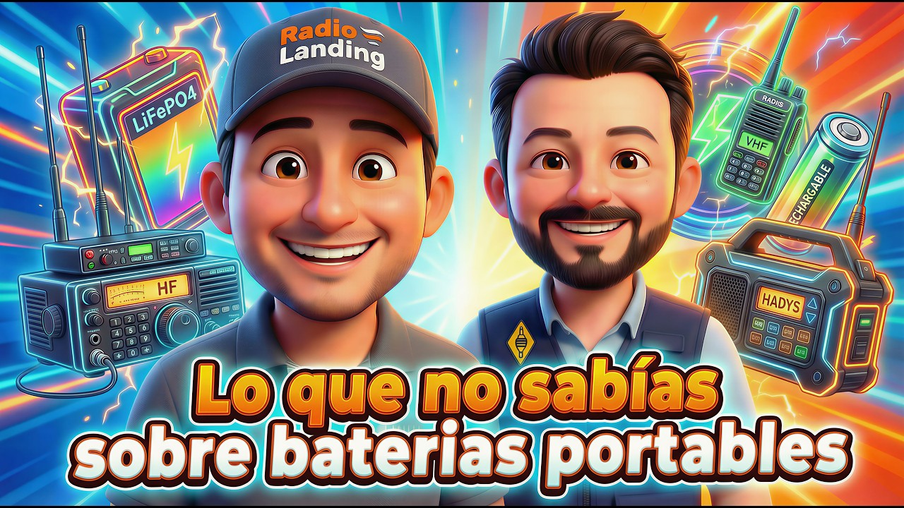 Todo sobre Baterías para operación portable de Radio