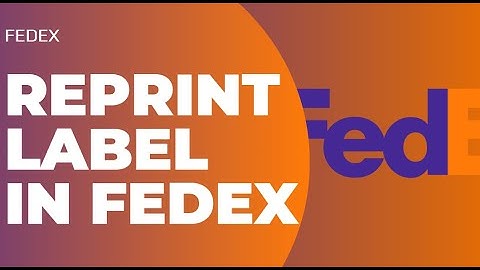 How to Reprint Label FedEx !! Reprint Shipping Label FedEx 2023 !! FedEx