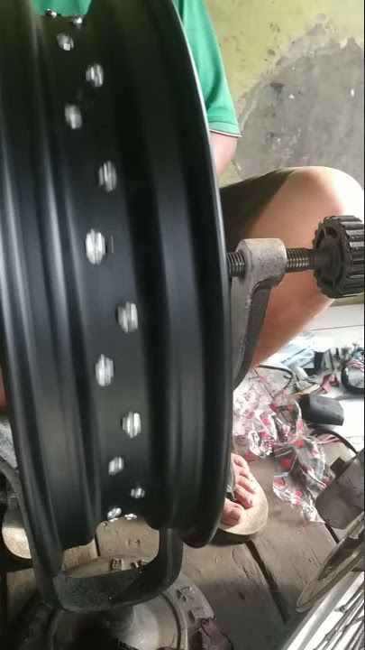 Putar stel velg jari jari nmax velg 14 lebar bcl vrossi sprint XD viral