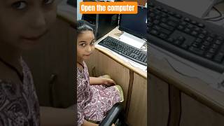 Computer कैसे खोलते हैं? | Basic Computer Tips #shorts
