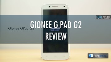 Gionee GPad-G2 Review