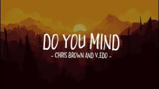 DO YOU MIND || CHRIS BROWN & V.EDO (LYRICS)