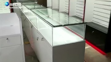 RECHI Electronic Store Design & Retail Counter POS Display Rack & Wall Display Shelf & Counter Table