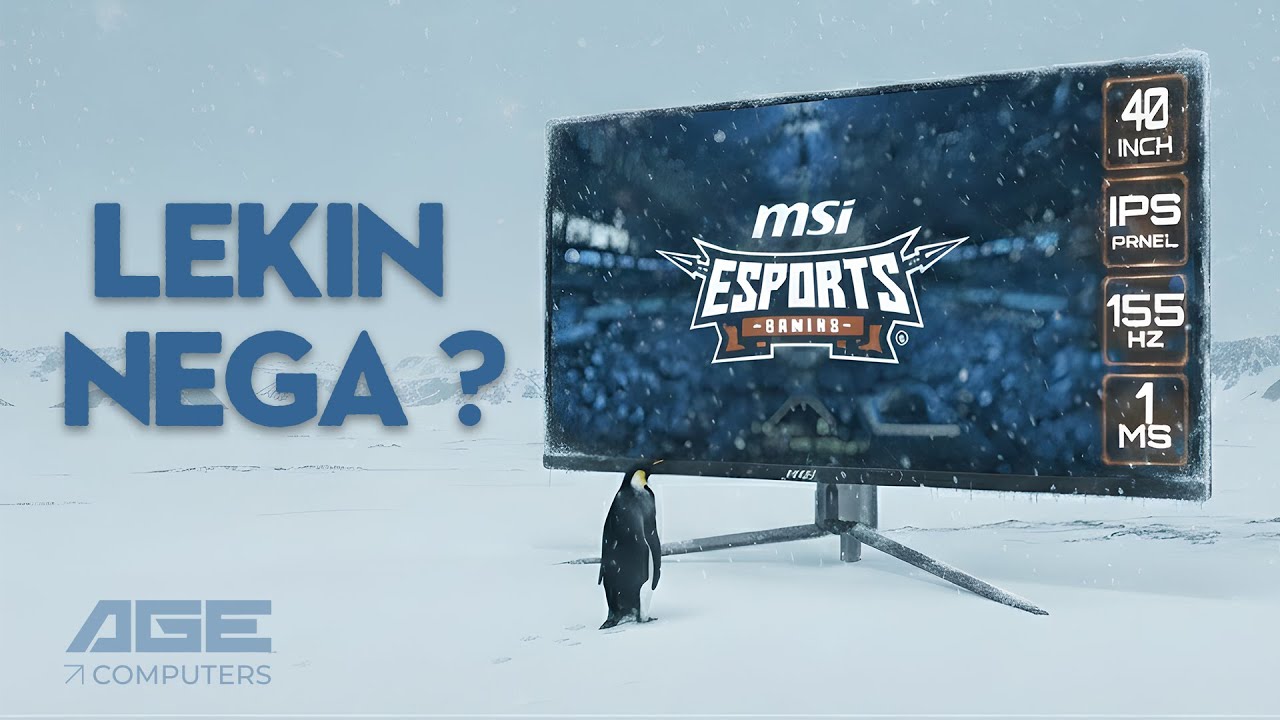 Daxshat narxda KATTA monitor MSI MAG 401QR haqida to'liq video tahlil