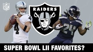 Are the raiders super bowl favorites with marshawn lynch? | nfl ddfp