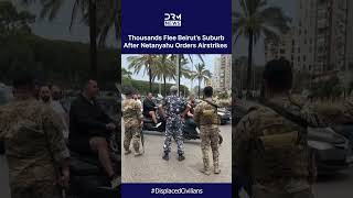 Thousands Flee Beirut’s Dahiyeh Suburb After Netanyahu Orders Airstrikes | DRM News | AH1C