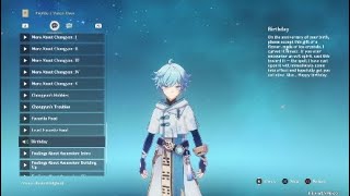 Genshin Impact: Favorite Characters saying \