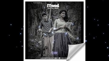 MOOD feel the song dj remix love mashup status video music creates || vector Page curl green screen