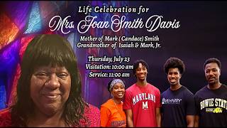 TPCBC 11:00AM Service | Celebration of Life Service for Sis. Joan Smith Davis | July 23, 2... News