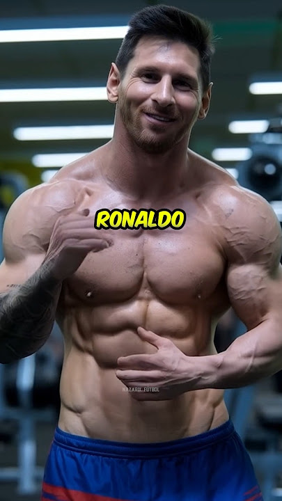Messi convence a Ronaldo para empezar a hacer deporte! 💪
