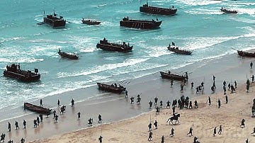 フランス軍がイギリスに侵攻 | ロビン・フッド | 映画シーン