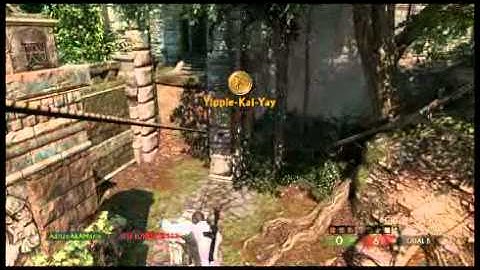 Uncharted 3 MP ZipLine Kill