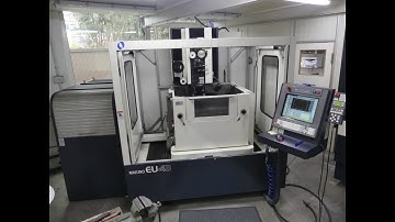 Best used MAKINO SP 43 CNC Wire Cutting EDM Machine from Germany in 2021